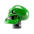 thumbnail image 2 of Green Universal Manual Wicked Skull Head Gear Stick Car Shift Knob Shifter Holloween, 2 of 5