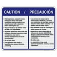 thumbnail image 1 of Spa Safety Rules Sign, Bilingual English Spanish, 24x30 Reflective Aluminum EGP, 1 of 1