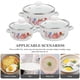 thumbnail image 3 of WORGEOUS 3 ollas para sopa de cocina, ollas para estofado domésticas, ollas esmaltadas para cocinar, ollas de cocina con doble asa, patrón aleatorio, 3 of 7