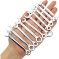 thumbnail image 3 of FrostHike Mini Combination Wrench Set Open End Plum End Pocket Wrenches 10pcs MNBS-04, 3 of 5