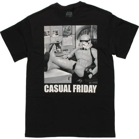 Star Wars Casual Friday T Shirt (Best Black Friday Apparel Deals)