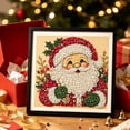 thumbnail image 3 of Christmas Theme Pearl Art Kit,3D Bead Dot Painting Set for Christmas Home Wall Decor Gift for Adults Beginners, 3 of 7