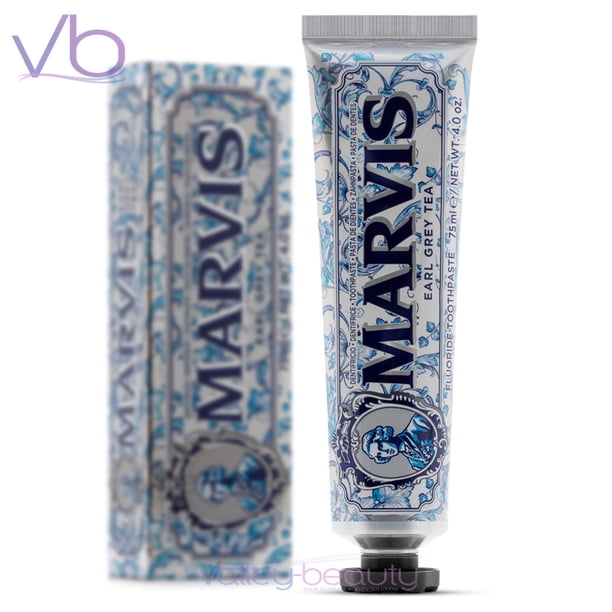 Grey Toothpaste Marvis Earl Grey Tea | Rich and Creamy Toothpaste with Zesty Bergamot ...