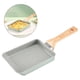 thumbnail image 3 of Sartén rectangular con mango antihumo y revestimiento para tortilla japonesa Verde, 3 of 8