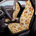 thumbnail image 4 of Chririnla Maple Leaf Pattern Driver Seat Protector for Auto, Easy to Install Front Car Seat Cover Elastic Polyester Car Seat Accessory, 4 of 12