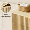 thumbnail image 5 of Ktaxon Modern Bathroom Cabinet with 2 Doors & Drawer, Storage Pantry with Adjustable Shelf Bathroom Floor Cupboard Wooden Freestanding for Washing Room, 5 of 7