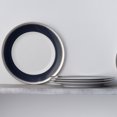 thumbnail image 2 of Noritake Odessa Cobalt Platinum Set of 4 Dinner Plates, 2 of 7