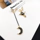 thumbnail image 3 of Guardurnaity Pendientes de estrella inspirados en el espacio para mujer abrazan la belleza de los pendientes de Clip pendientes Clips de oreja para Ropa, zapatos y accesorios Miscelánea, 3 of 6