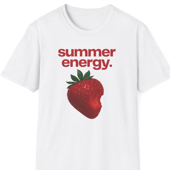 Summer Energy Tee | Summer Vibes T-Shirt, Bright Retro Sun Graphic Size S-5XL