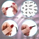 thumbnail image 4 of 6 uds Dark Wind Liven Weird Nail back pegamento pegatinas Deco Art Design suministros de decoración de uñas, 4 of 5
