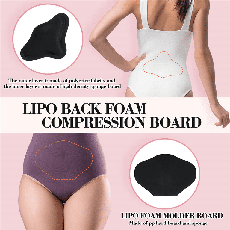 9 Pcs Lipo Foam Board Set AB Abdominal Board Tummy Board Side Front and  Back Compression Boards for Waist 