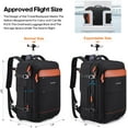 thumbnail image 5 of UKEIN Rolling Backpack for Adults with Wheels Backpack with Wheels with USB Charging Port & Combination Lock Roller Backpack with Packing Cubes and Shoe Pocket, 5 of 8