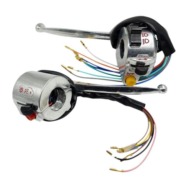 vortess Handlebar Stop Kill Switch Left Sturdy Practical x Easy to Use Pre Wired Harness