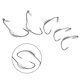 thumbnail image 4 of Anzuelo de pesca con cebo de manivela, plantilla de resorte, accesorio de aparejos de peso añadido, 25 uds., 4 of 8