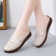 thumbnail image 2 of Amzcrzy Zapatos de mujer,Zapatos de mujer,Zapatillas de mujer, Zapatos planos versátiles para mujer, suela suave, talla grande, zapatos casuales de color, zapatos de cuero Sandalias Mujer Zapatillas, 2 of 3