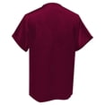thumbnail image 6 of Women's V Neck Lace Trim Short Sleeve T Shirt Casual Vacation Top Blouse For Spring Summer With Elegant Lace Detail Sleeve Shirt Womens Short Sleeve T Short Sleeves Top Women's Shirts Summer Half, 6 of 6