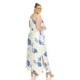 thumbnail image 2 of White Mark Women's Floral Blouson Maxi Dress, 2 of 6