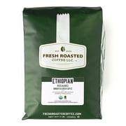 Fresh Roasted Coffee, Organic Unroasted Ethiopian Sidamo Coffee Beans, 80 oz