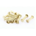 thumbnail image 2 of 10Pcs 5mmx20mm Brass Plated Binding Chicago Screw Post for Album Scrapbook, 2 of 4