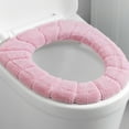 thumbnail image 3 of jiaroswwei Toilet Seat Cover Winter Soft Warm Acrylic Fiber Closestool Mat Toilet Lid Cover for Home, 3 of 8