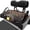 Autumn Leaf Camo, variant on Uourmeti Map Design Golf Cart Seat Covers with 4 Pockets, Fit for Club Car Golf Cart Sports Suitable for Yamaha EZGO TXT RXV