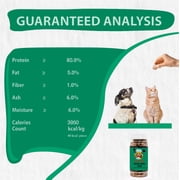 Chef Kitty Duck Freeze Dried Treats for Cats and Dogs, 3 oz
