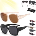 thumbnail image 1 of Gafas de sol Myliia Snapshades, gafas de sol Maysprings Snap Shades, gafas de sol polarizadas que se ajustan a gafas normales, 1 of 6