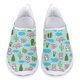 thumbnail image 1 of Doginthehole - Zapatillas de deporte cómodas con diseño de perezoso para mujer, de malla, sin cordones, para verano, para playa, 1 of 5