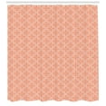 thumbnail image 3 of Ambesonne Oriental Shower Curtain, Traditional Ottoman Ornate, 69"Wx84"L, Burnt Sienna Peach White, 3 of 3