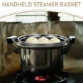 thumbnail image 4 of Rice Cooker Steamer Basket Food Steamer Tray Pot Steamer Insert Plate Handheld Steamer Basket, 4 of 9