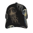thumbnail image 3 of Disketp Jellyfish Print Trucker Hat Men Women - Mesh Baseball SnapBack Cap, 3 of 7