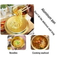 thumbnail image 3 of caliente amarillo de Jeongol del ramen tallarines coreanos tipo plano de 20 centímetros, 3 of 9