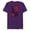 Purple, variant on Disney Princess Snow White Initials and Silhouette - Short Sleeve Blended T-Shirt for Adults - Customized-Yellow