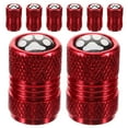 thumbnail image 1 of Phenofice 8Ud Tapas De Para Neumáticos De Auto En Metal Rojo Para Uso Exterior, 1 of 7