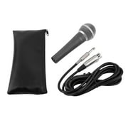 Professional HI-Fidelity Uni-Directional Handheld Voice Music Dynamic Wired Microphone For Radio Braodcasting KTV Karaoke