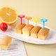 thumbnail image 4 of 4/12Pcs Fruit Forks Floral Design Cartoon Plastic, 4 of 6