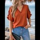 thumbnail image 3 of Tops de Verano para Mujer Naranjas S, 3 of 6