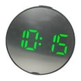 thumbnail image 4 of Reloj despertador de escritorio de de alta precisión silenciosa Marco negro Zulema Reloj LED digital de cabecera, 4 of 8