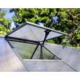 thumbnail image 3 of Palram - Canopia Hybrid 6' x 8' Polycarbonate/Aluminum Walk-In Greenhouse – Gray - with Roof Vent, 3 of 9