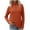 #327-Orange, variant on AUNVITO Women's Casual Long Sleeve Zipper Jacket Lightweight Windbreaker Loose Fit No Hood Outerwear