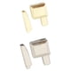 thumbnail image 1 of Kits de Reparación de Cremallera de Pasador de Inserción de Retenedor Deslizante de Cierre de Cremallera de Metal N.  degree 5 de 40 Piezas, 1 of 6