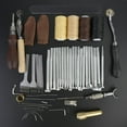 thumbnail image 3 of Outil en Cuir, 34 Pcs/ensemble Outil de Bricolage en Cuir Outils à Main en Cuir Design de Pointe, 3 of 5