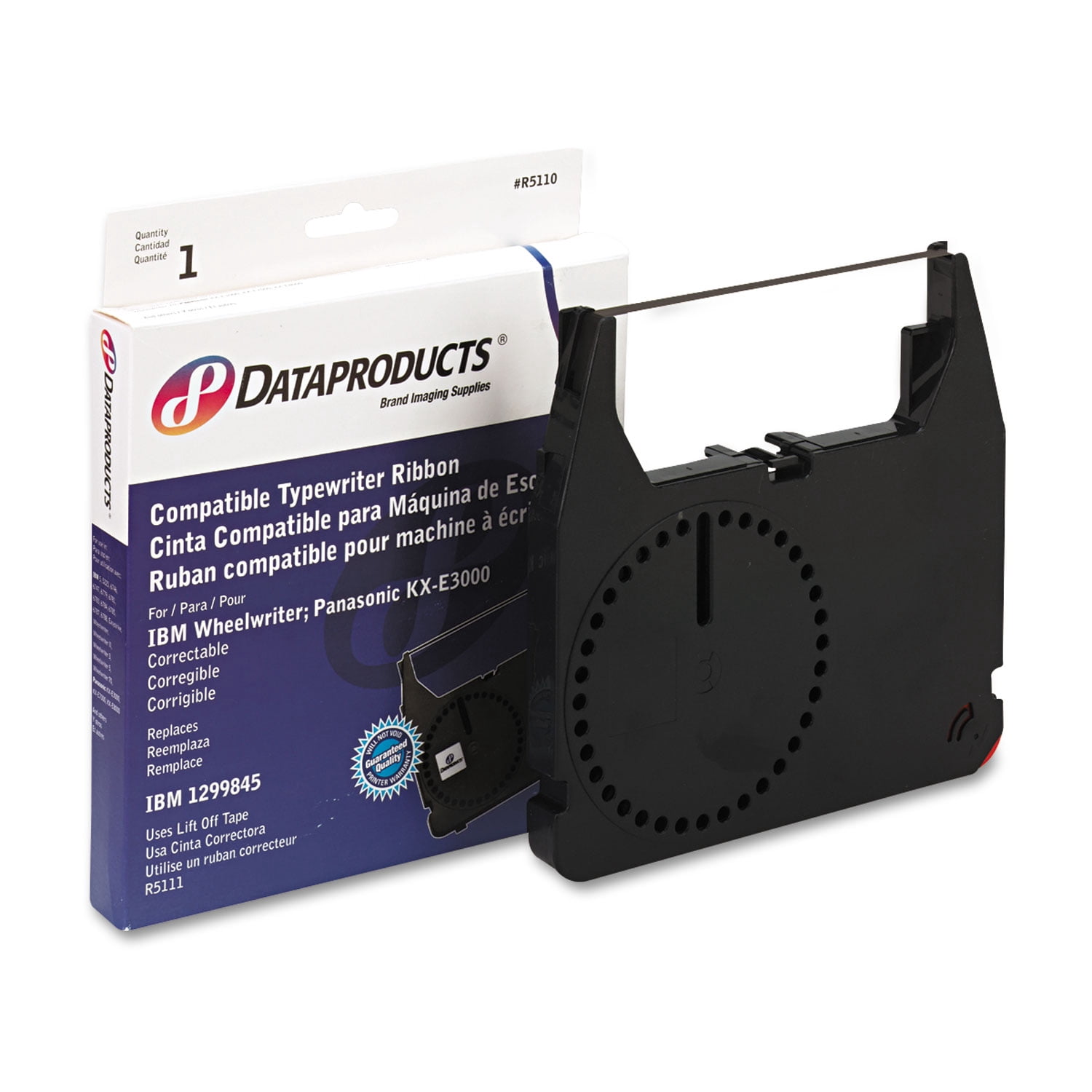 Dataproducts® R5110 Compatible Correctable Ribbon, Black