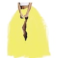 thumbnail image 1 of Faldas de tul para mujer, con capas, cintura alta, superpuestas, largas, con volantes, para ocasiones especiales, con busto, para salir de noche, hasta el suelo, con abertura., 1 of 5