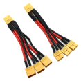 thumbnail image 3 of Xt60 1 To 2 1 To 3 Parallel Battery Connector Male/Female Cable Dual Extension Y Splitter Silicone W, 3 of 5