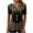 #2-Coffee, variant on Patlollav Women Short Sleeve Shirts Fashion Casual Print Loose Tee Tops Tunic Blouse on Ladies