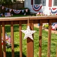 thumbnail image 4 of Iron Pentagram Hanging Decoration | Metal Star Ornament for Holiday Indoor Decor | Rust-Resistant Rope Hanging Home Decoration for Wall, Door, or Tree, 4 of 6