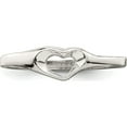 thumbnail image 5 of Sterling Silver Heart Ring (Size 7) Made In United States qr109-7, 5 of 5