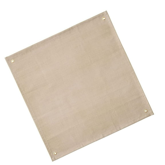 TEHAUX Golden Fireproof Mat Heat Insulation 1Pcs 11.8X11.8In