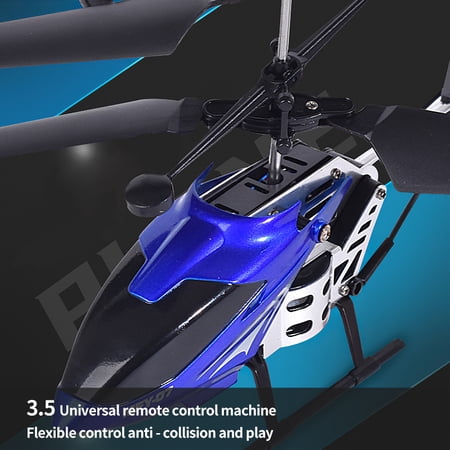 Remote Control RC Helicopter 3.5 Channel Alloy drone helicopter Copter ...